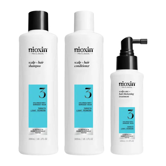 Nioxin kit 3 Shampoo + Balsamo + Lozione